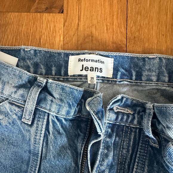 Reformation Kealy Carpenter High Rise Relaxed Jeans - Picture 6 of 6